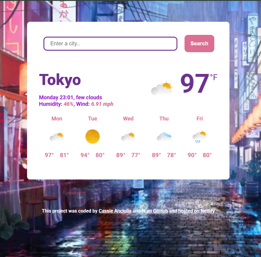 weather-app-landing-page